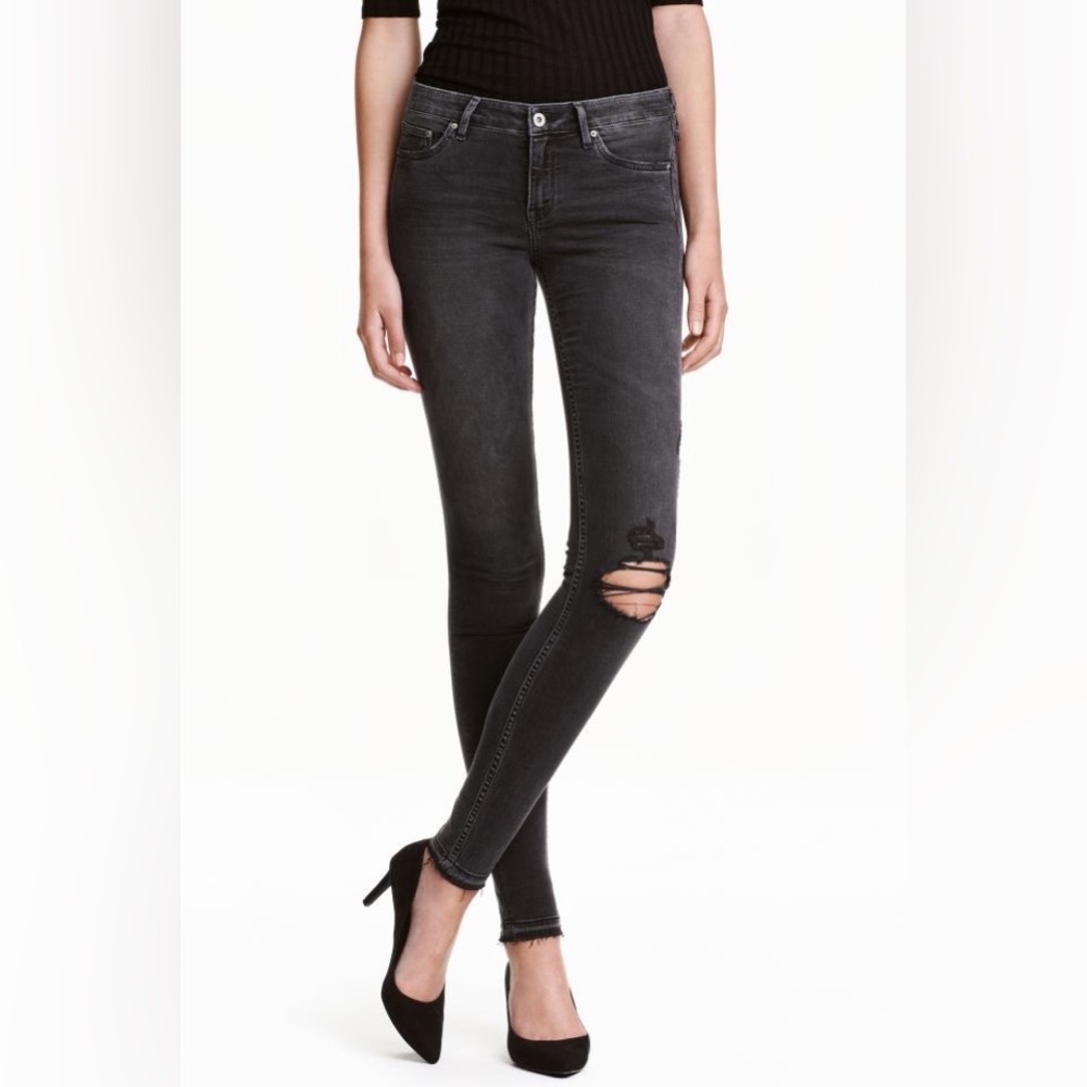 H&M Super Skinny Low Jeans